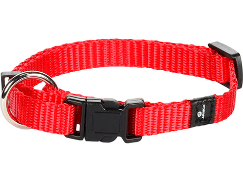 Flamingo Ziggi halsband hond 20/35 cm 10mm rood