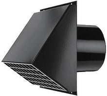 MUURDOORVOER D-VENTILATIE 180MM ZWART