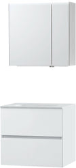 Meubel Molto poederwit 70 Solid spiegelkast