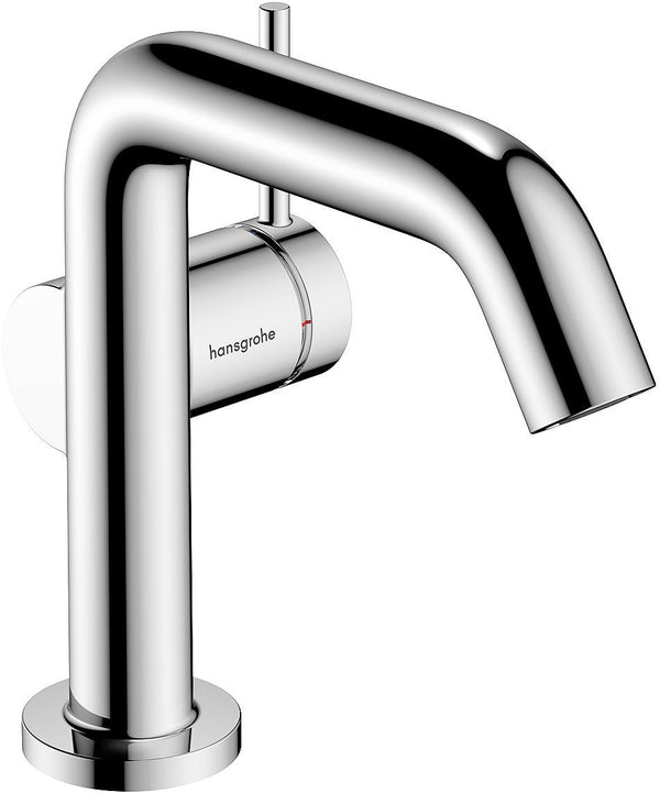 1GREEP Mengkraan lavabo Tecturis 110 Hansgrohe coldstart automatische sluiting chroom