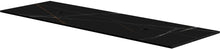 TABLET KERAMISCH MARMER PURO B160 H1,2 2AFVOERGATEN/KRAANGATEN BAMBOO BLACK