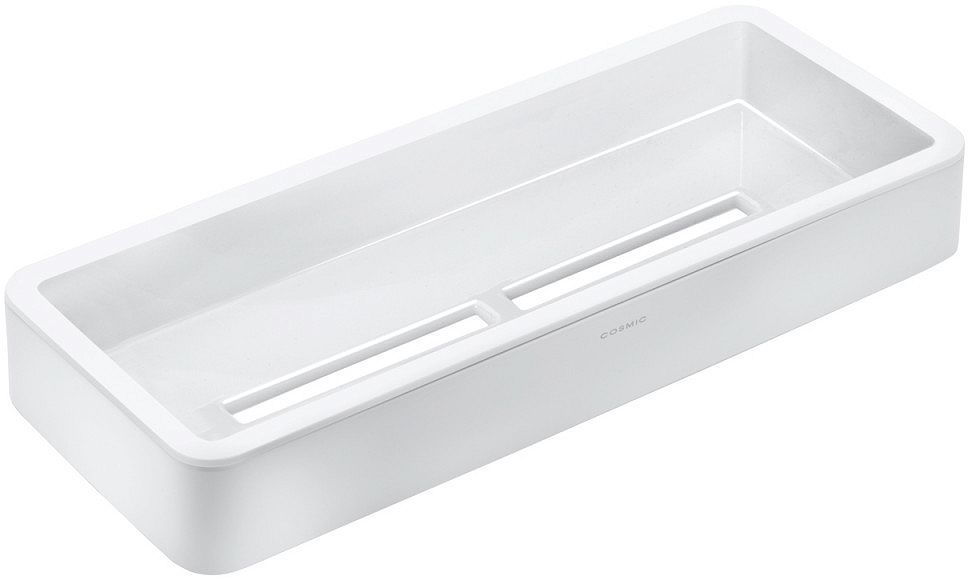 Fles en sponshouder black&white 12X30X4 cosmic mat wit