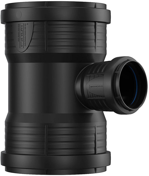 T PP 90°.FFF 110- 50MM ZWART