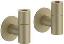 ROBINET D'ARRET EQUERRE AVEC FILTRE ICONA CLASSIC FANTINI MAT BRITISH GOLD PVD