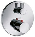 Afwerkset thermostaat +stopkraan UNO2 Axor chroom