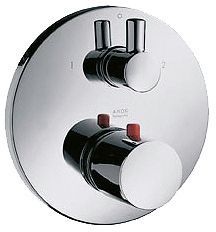 Afwerkset thermostaat +stopkraan UNO2 Axor chroom