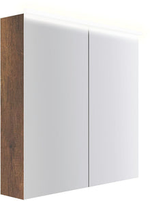 Spiegelkast COFFEE 2 deuren 800MM 4250K eik Decor roest