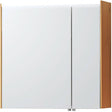 Spiegelkast Molto 71CM met verlichting ledline eik gold