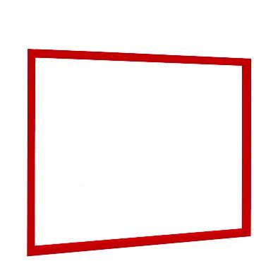 Daglijst voor haspelkast-o Rood, ventilatie & rookafvoer — SKU DESCO-178196