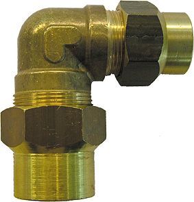 Bikogas reductie elleboog 2X klem 28-22MM