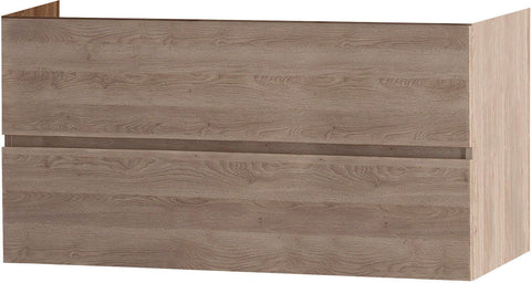 Onderbouw Molto 2 laden 120 eik natuur, badkamermeubelen — SKU DESCO-157115