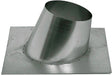Dakpan voor inox dakdoorvoer 200MM 5°-25° ubbink