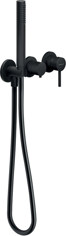 SET DE FINITION MITIGEUR DOUCHE+INVERSEUR+GARNITURE DE BAIN/DOUCHE NOBILI NOIR MAT