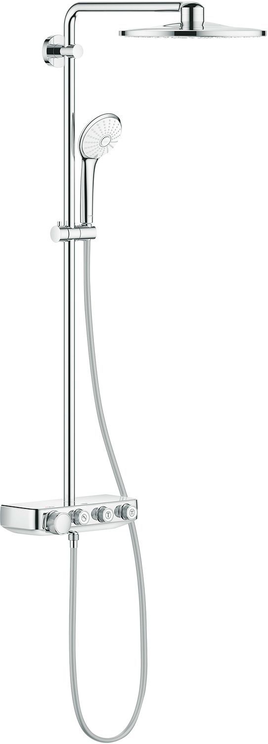 Douchezuil met thermostaat Euphoria SmartControl 310 duo Grohe chroom