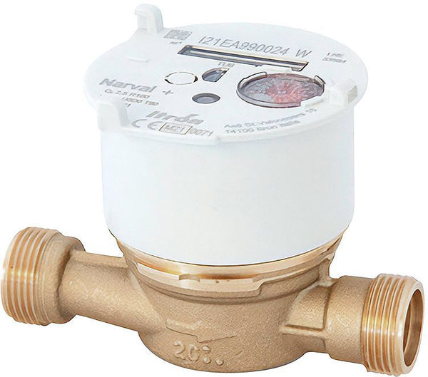 COMPTEUR EAU FROID/EAU CHAUD NARVAL 4/4" SANS RACCORD 4/4"-3/4"