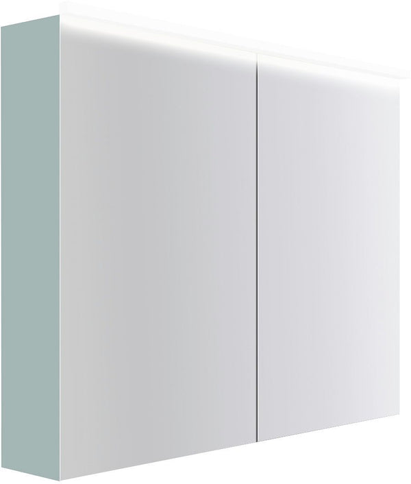 SPIEGELKAST COFFEE 2 DEUREN 1000MM 4250K IJSBLAUW ZACHT MAT