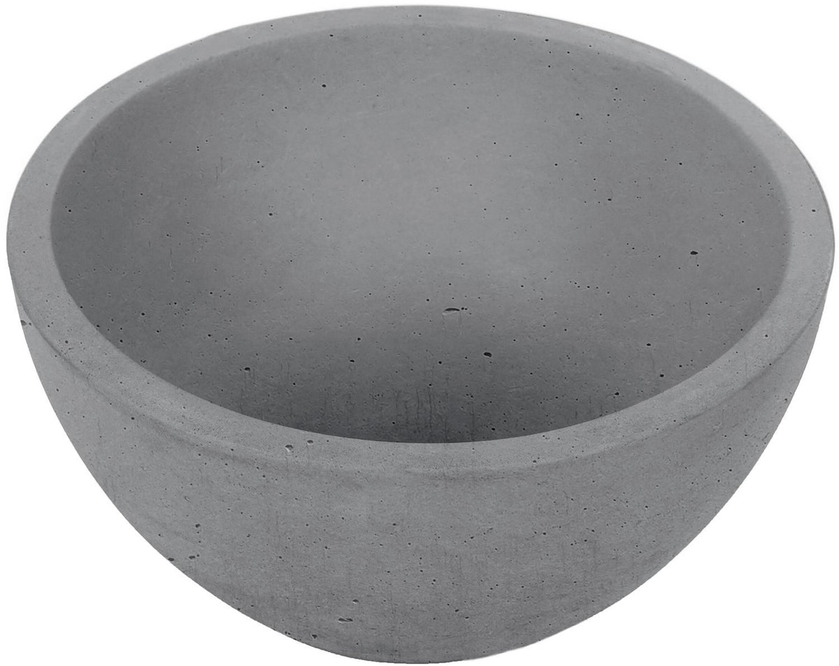 Opbouw handenwasser briq C diameter 24CM hoogte 12CM Beton