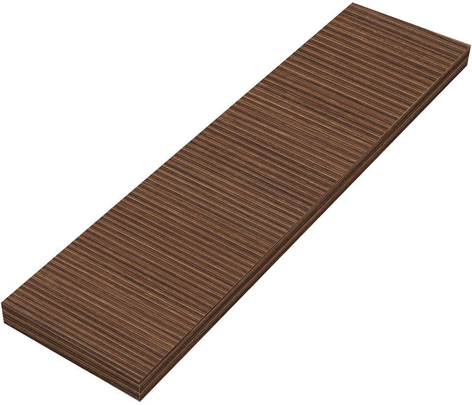 Wandtablet COFFEE 150X600X19MM tot 7KG notelaar Smartline