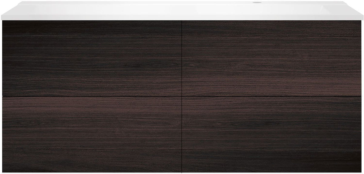 ONDERBOUW COFFEE 4 LADES 140 EIK DECOR MOKKA+WASTAFEL RECHTS WIT