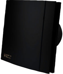 BADKAMERVENTILATOR + TIMER SILENT-100 CRZ BLACK DESIGN S&P