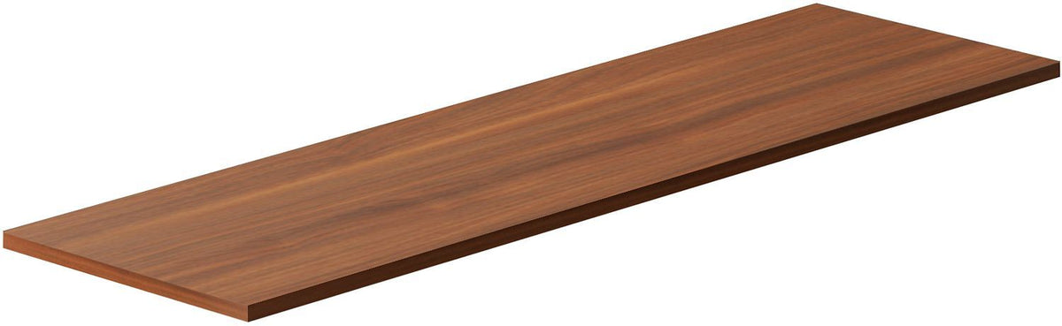 Tablet voor opbouw lavabo Molto 180X50CM notelaar