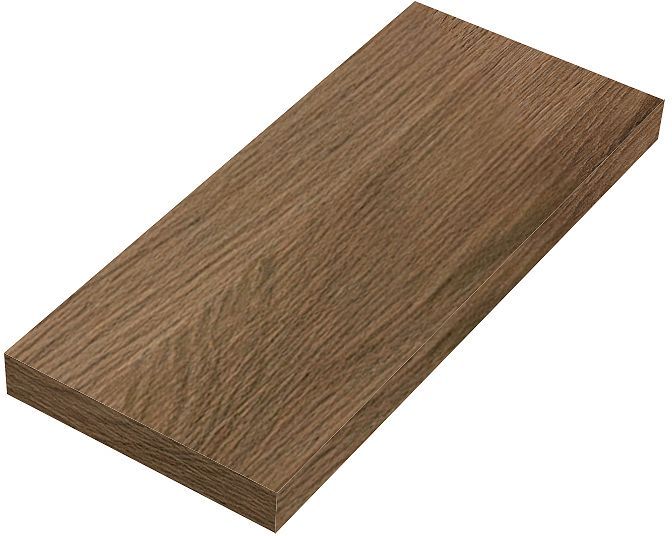 Wandtablet COFFEE 150X350X19MM tot 7KG eik caramel, badkamermeubelen — SKU DESCO-192689