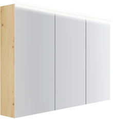 Spiegelkast COFFEE 3 deuren 1200MM 4250K eiken Decor urban