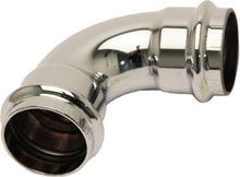 Chroom afvoerbocht ff 32MM 90° Viega