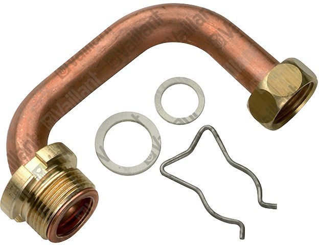 Warm water aansluiting Vaillant