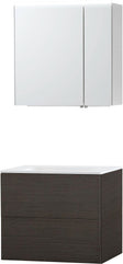 MEUBLE PURO SOLO WENGE 70 SOLID MOLTO ARMOIRE TOILLETTE