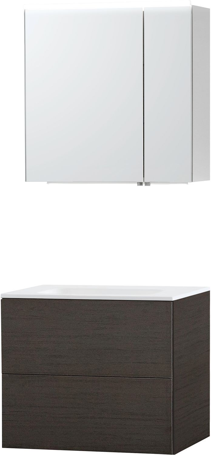 Meubel puro Solo wenge 70 Solid Molto spiegelkast