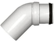Elleboog Pp 45° Mf 40MM wit