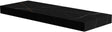 TABLET KERAMISCH MARMER PURO B140 H10 1AFVOERGAT LINKS BAMBOO BLACK