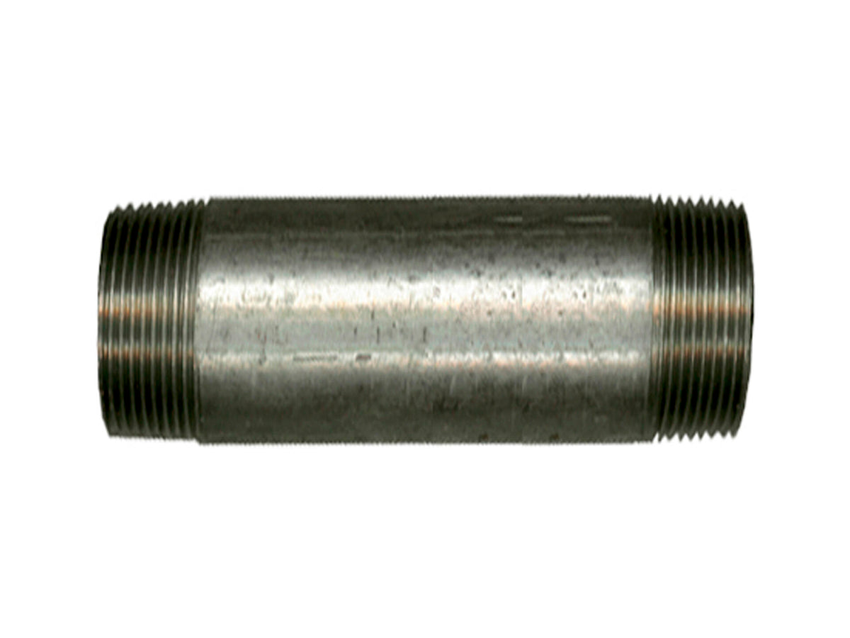 Saninstal Buisnippel 4/4" 10cm verzinkt