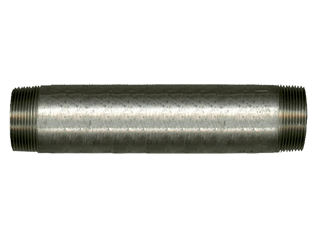 Saninstal buisnippel 4/4" 200mm verzinkt