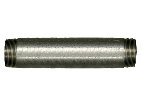 Saninstal buisnippel 4/4" 200mm verzinkt