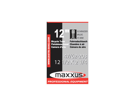 Maxxus binnenband 12" 1/2x2 1/4 35mm Schrader ventiel