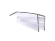 Lafiness douchestrip met haakse sluiting 200cm/4-6 mm transparant