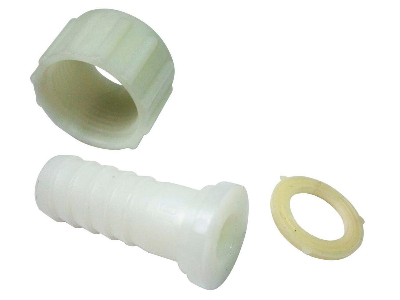 slangpilaar recht 19mm 3/4" F moer