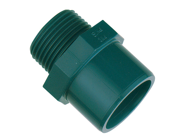 Astore raccord d'adaptation 40mm/50mm x M 1"1/4 PVC