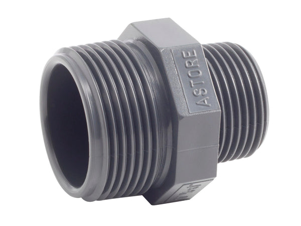 Astore mamelon de réduction M 1 1/2" x M 1 1/4" PVC