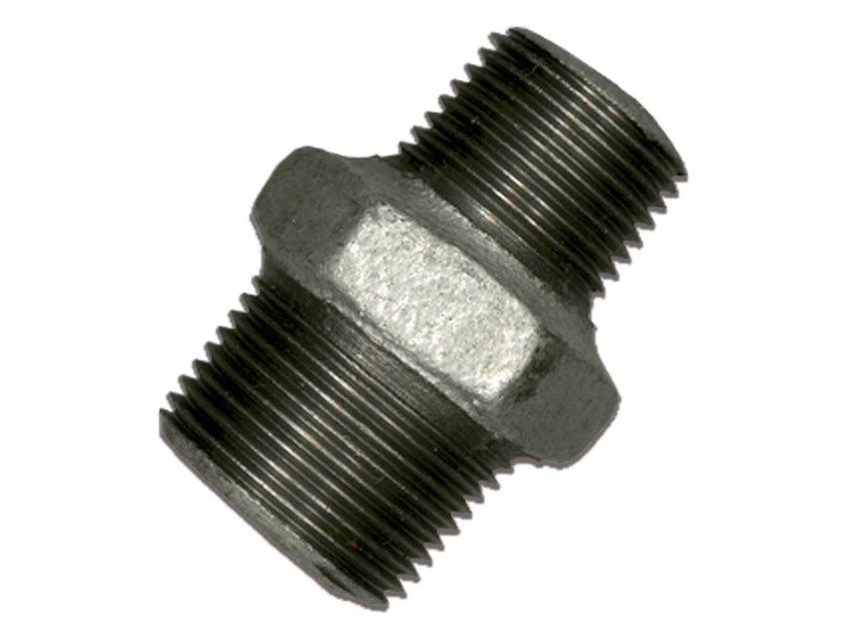 Saninstal Verloopnippel M 4/4" x M 3/4" galva
