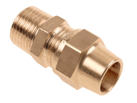 Saninstal klemkoppeling 22mm M 3/4" gas