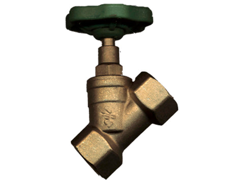 Saninstal stopkraan zonder aftapkraan FF 3/4" messing