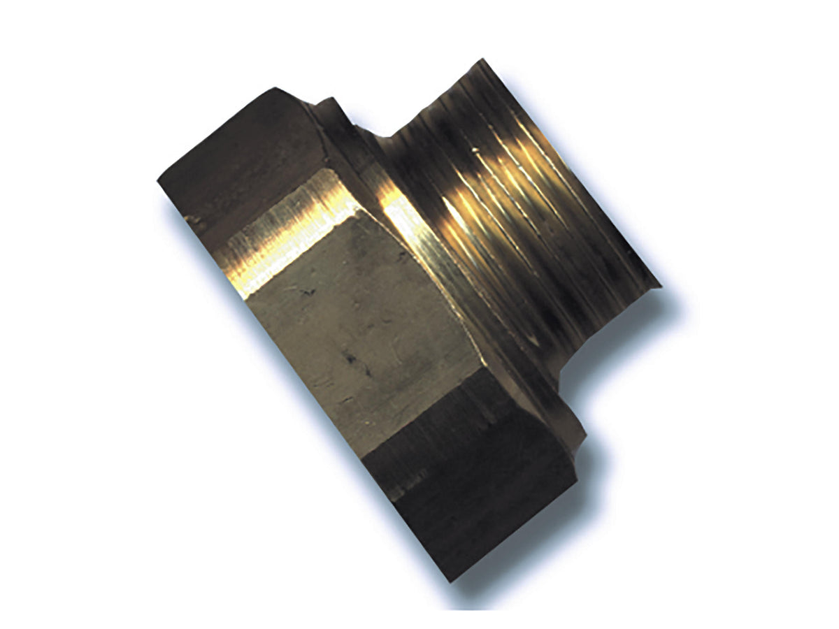 Saninstal Verloopmof F 3/8" x M 1/4" messing