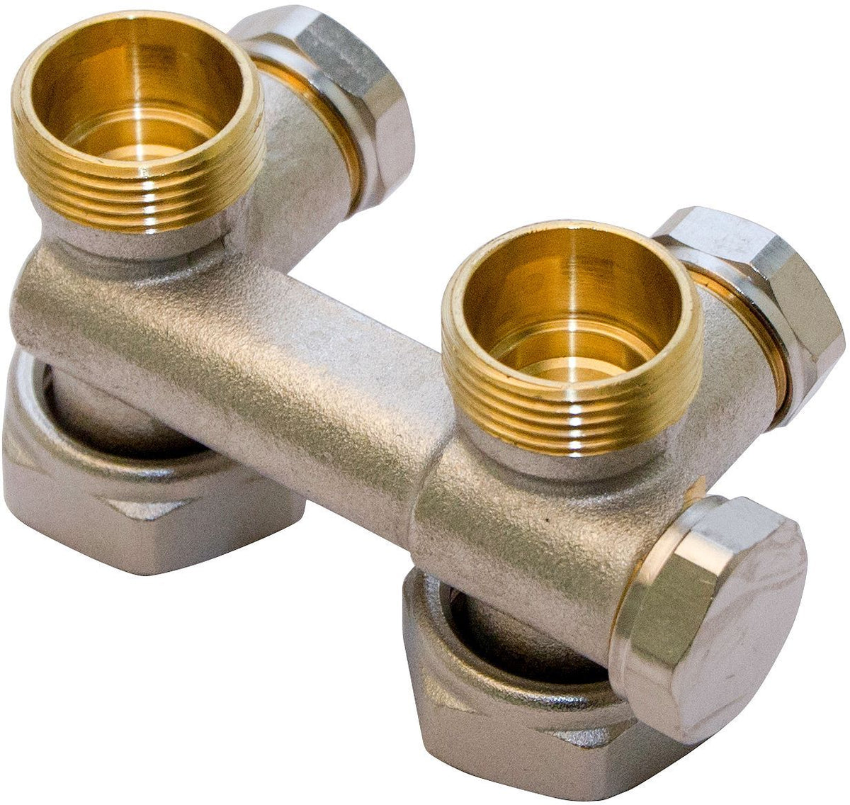 H-BLOK 1-PIJP/2-PIJP BEGETUBE RECHT 1/2"-M24