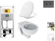 WALLFIX OLI HANGWC BASTIA RIMFREE PRESSALIT T SOFT-CLOSE + LIFT-OFF BLINK GUN METAL