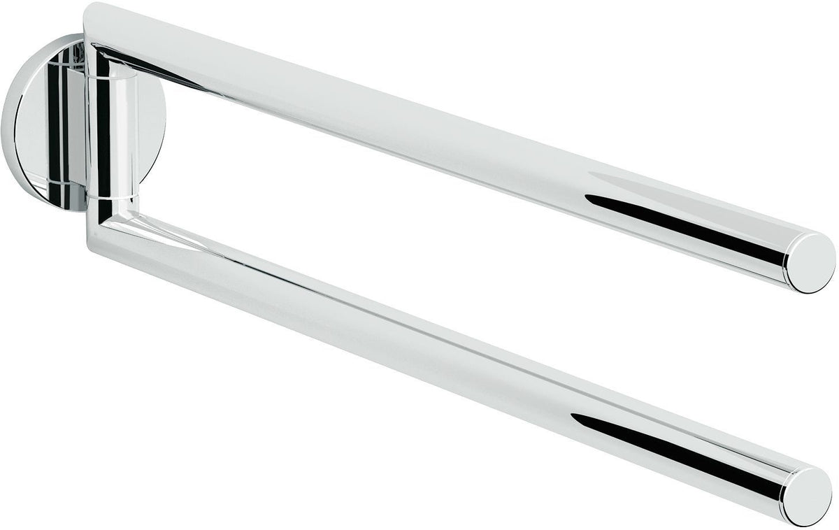 Dubbele beweegbare droger hold o(n) 40CM chroom