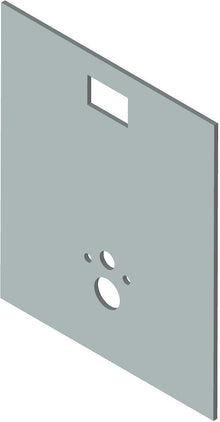 Achterwand voor voorzetwand wallfix OLI120 Mdf PASPARTOE
