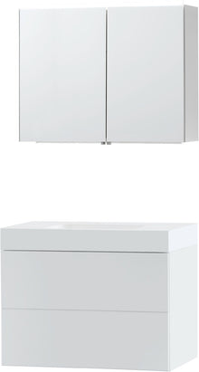 Meubel puro Solo wit 90 Solid puro spiegelkast